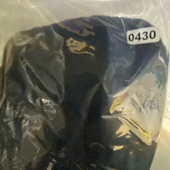 Stars Above Pajama Top Women XS Blue Short Sleeve Notch Collar - Picture 8 of 9